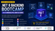 Start Learning Free: .NET 8 Backend Bootcamp with Modulith, DDD & CQRS