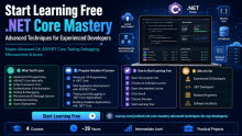 Start Learning Free: .NET Core Mastery with Advanced Techniques for Experienced Developers