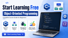 Start Learning Free: Object-Oriented Programming Complete Course Guide for Beginners