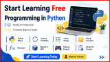 Start Learning Free: Programming in Python Hands-On Introduction Complete Beginner Guide