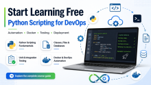 Start Learning Free: Python Scripting for DevOps Complete Automation Course Guide