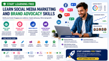 Start Learning Free: Learn Social Media Marketing and Brand Advocacy Skills
